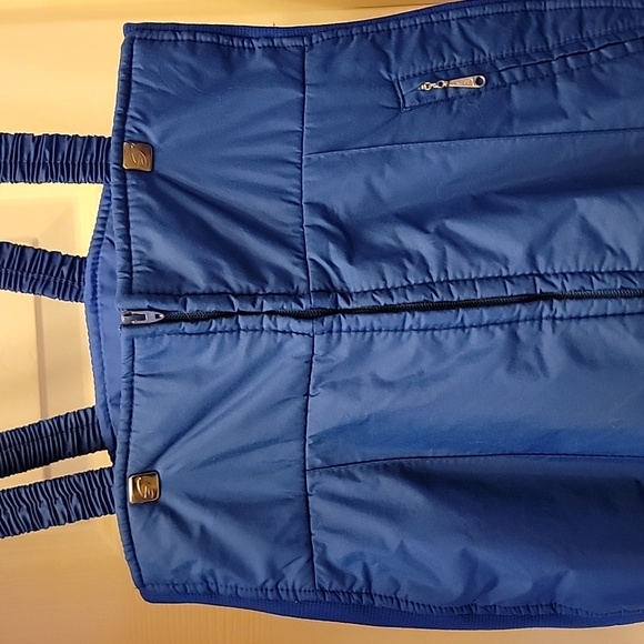 Vintage 70's Sportscaster Blue, Red Ski Jacket & Overall Bootcut  (READ FLAW)M 6 - Picture 4 of 16